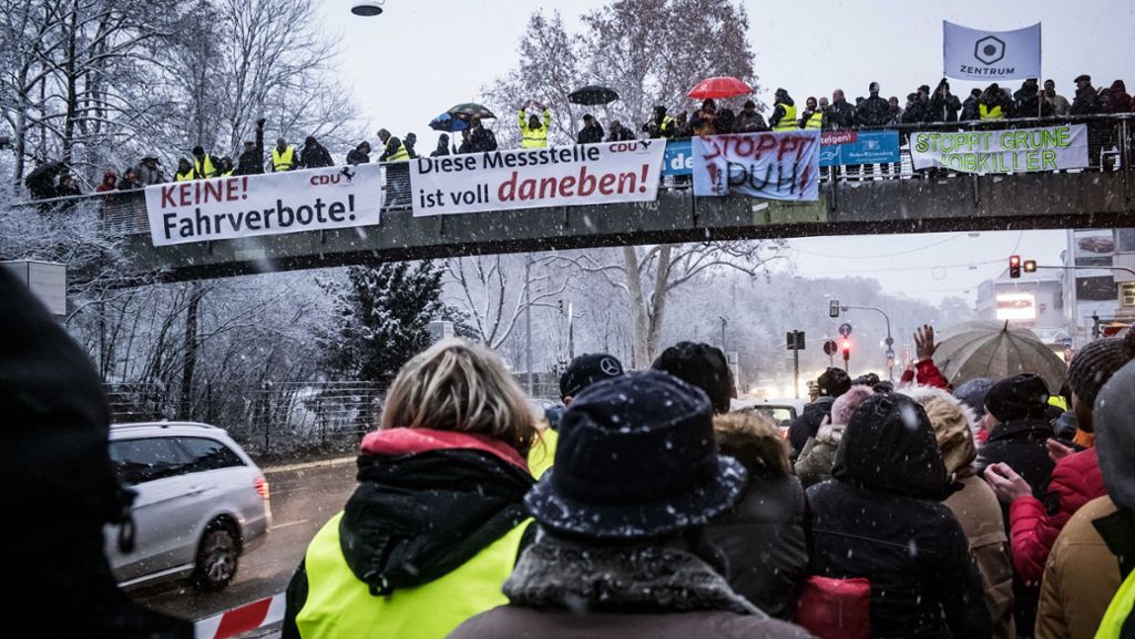 Fahrverbot in Stuttgart: Gegendemo gegen Dieseldemo abgesagt