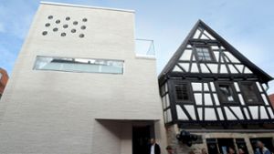 Das Tobias-Mayer-Museum in Marbach, entworfen vom Stuttgarter Büro Webler + Geissler Foto: Werner Kuhnle