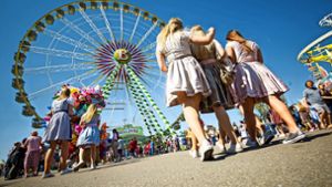 Mehr als 200 000 besuchen Volksfest um Ostern