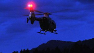 Mit Helikopter nach E-Scooter-Fahrer gesucht