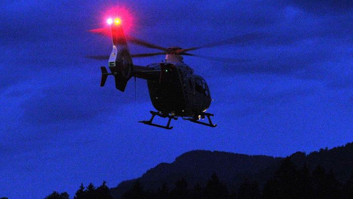 Unfallflucht in Stuttgart-Ost: Mit Helikopter nach E-Scooter-Fahrer gesucht