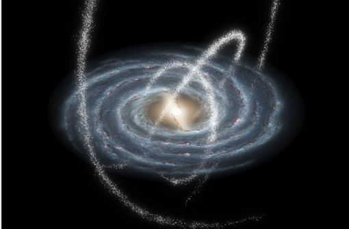 Die Milchstraße besteht schätzungsweise aus 100 bis 300 Milliarden Sternen. Foto: dpa/University of Arizona
