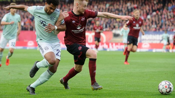 Bayern lässt in Nürnberg Punkte im Titelkampf liegen