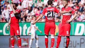 Der VfB Stuttgart kassierte eine bittere Pleite gegen Augsburg. Foto: dpa
