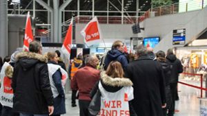 An drei Flughäfen Deutschlands wird am Donnerstag gestreikt. Foto: SDMG