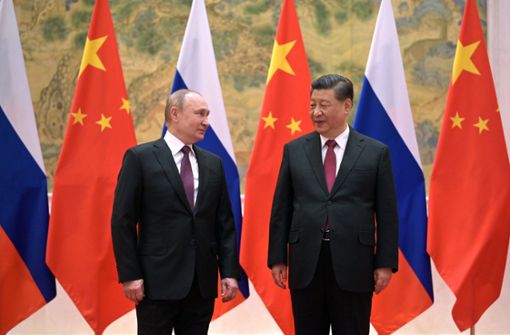 Wladimir Putin und Ji Xinping – hält die Freundschaft? Foto: dpa/Alexei Druzhinin