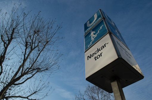 Am Neckartor in Stuttgart werden regelmäßig hohe Feinstaubwerte gemessen. Foto: dpa