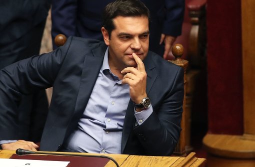 Premier Tsipras drängt auf rasche Schuldenerleichterungen. Foto: AP