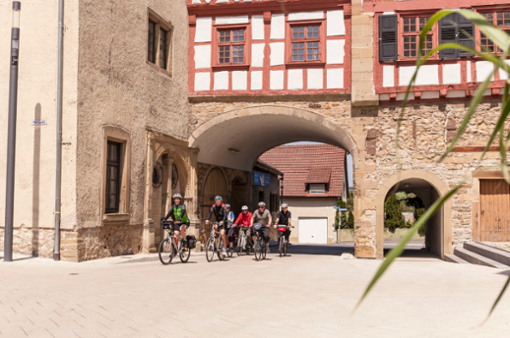 Die Tour - die wunderbar Kultur und Natur miteinander verbindet - führt auch durch Neuenstadt am Kocher.