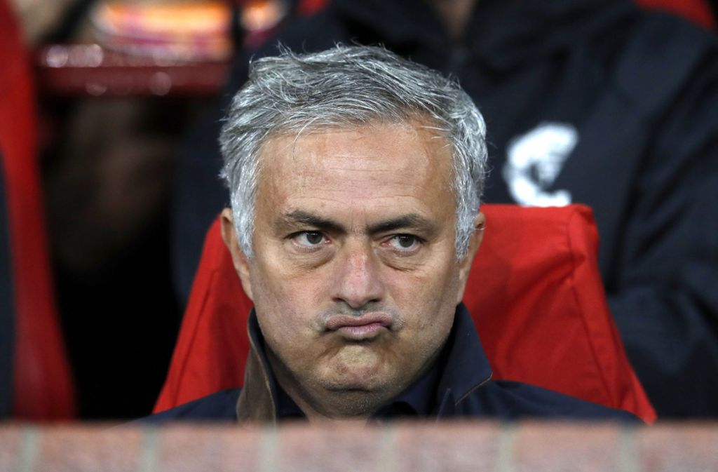 Die Tage von José Mourinho bei Manchester United sind gezählt. Foto: PA Wire