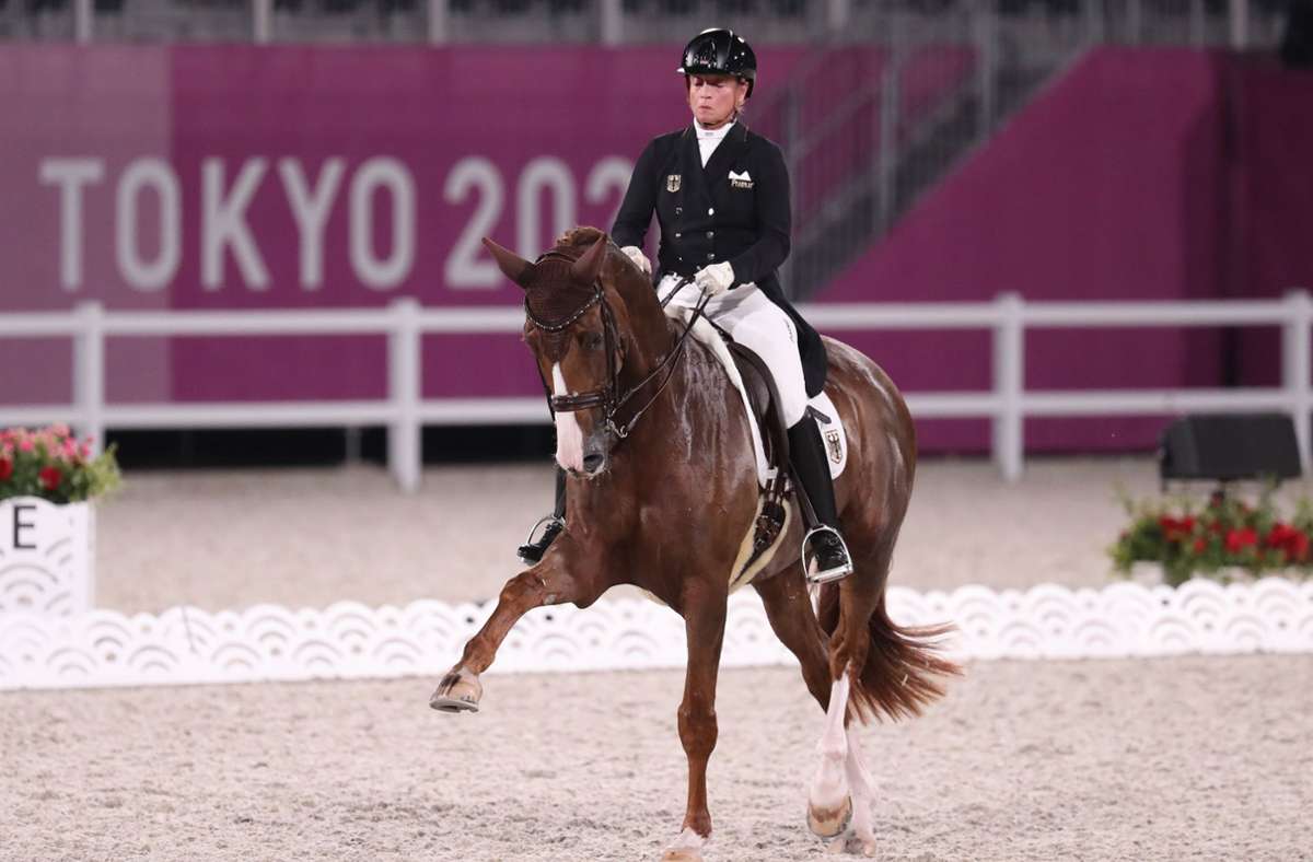 Isabell Werth reitet bereits zum sechsten Mal bei Olympischen Spielen.