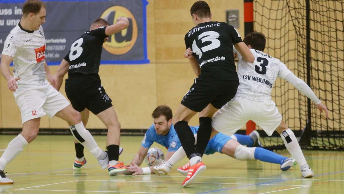 TSV Weilimdorf gegen Stuttgarter Futsal Club: Futsal-Derby mit spektakulärem Ende