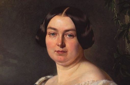 Katharina von Hohenzollern (1817-1893)  porträtiert von Richard Lauchert. Das Gemälde aus dem Jahr 1853 hängt heute im Schloss von Öhringen. Foto: Fürstlich Hohenzollernsche Sammlungen
