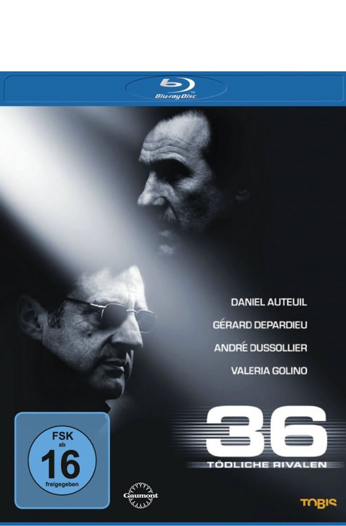 „36 – Tödliche Rivalen“ ist problemlos als DVD und Blu-ray vom Label Tobis zu bekommen. Derzeit bei keinem Streamingdienst.