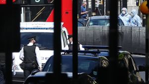 Nach dem mutmaßlichen Anschlag in London ermittelt die Polizei. Foto: AFP