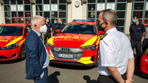 Das sind die neuen E-Autos der Stuttgarter Feuerwehr