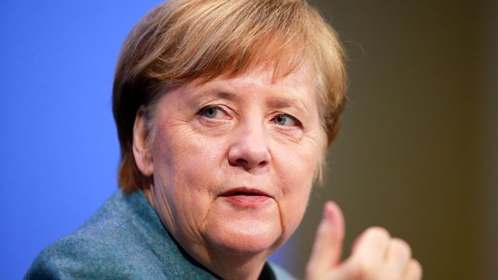 Merkel zurückhaltend bei Frage möglicher Lockerungen von Corona-Auflagen