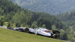 Nach einem katastrophalen Jahr 2013 hat Williams das Tal überwunden: Felipe Massa in Spielberg Foto: dpa