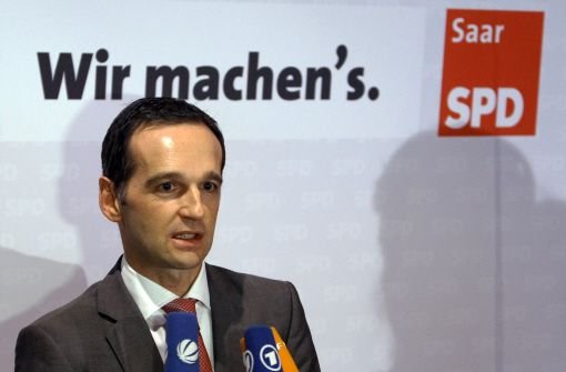 Der Landes- und Fraktionsvorsitzende der SPD im Saarland, Heiko Maas, ist bereit, mit der CDU über eine große Koalition zu reden. Foto: dpa
