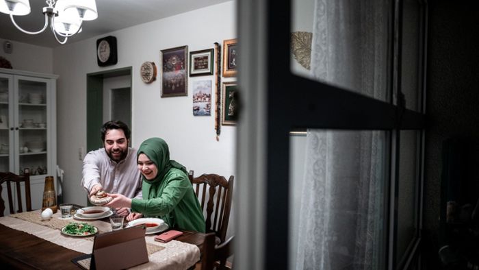 Muslime feiern  wegen Corona nur im engsten Familienkreis