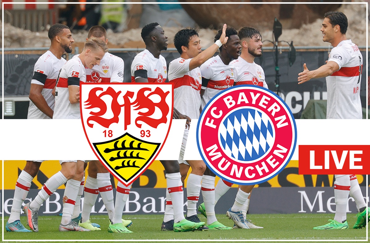 VfB Stuttgart gegen den FC Bayern München Das Spiel im Liveticker