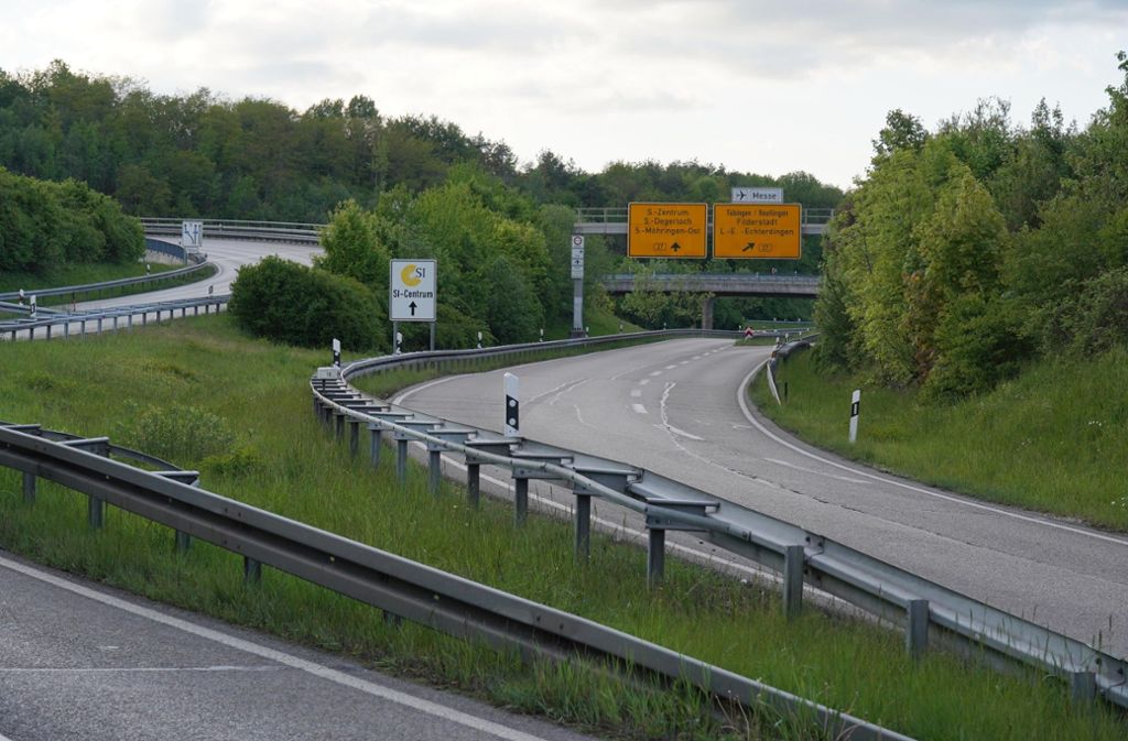 Autobahn A8 Sperrung