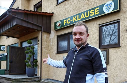 Der neue Pächter Marc Dasbach bittet die Gäste ab 1. Februar in die FC-Klause. Foto: a/vanti