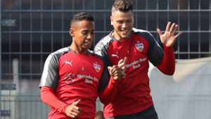 VfB-Trio absolviert privates Trainingslager
