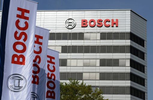 Die Mitarbeiter von Bosch in Bietigheim fühlen sorgen sich um ihre Arbeitsplätze. 5arbeiter Foto: AFP