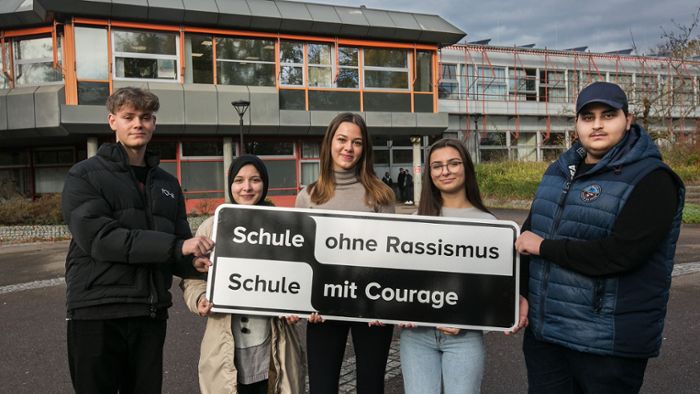Esslinger Käthe-Kollwitz-Schule   verpflichtet sich zu Courage