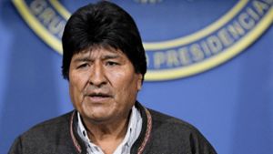 Präsident Evo Morales erklärt seinen Rücktritt