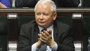 Jaroslaw Kaczynski will mit seiner rechtsnationalen Partei PiS erneut als Sieger aus der Wahl im Mai hervorgehen. Foto: AP/Alik Keplicz