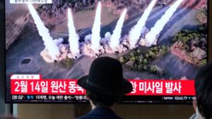 Nordkorea hat seit Anfang 2022 wieder mehrfach atomwaffenfähige Raketen und Marschflugkörper getestet. Foto: Ahn Young-joon/AP/dpa