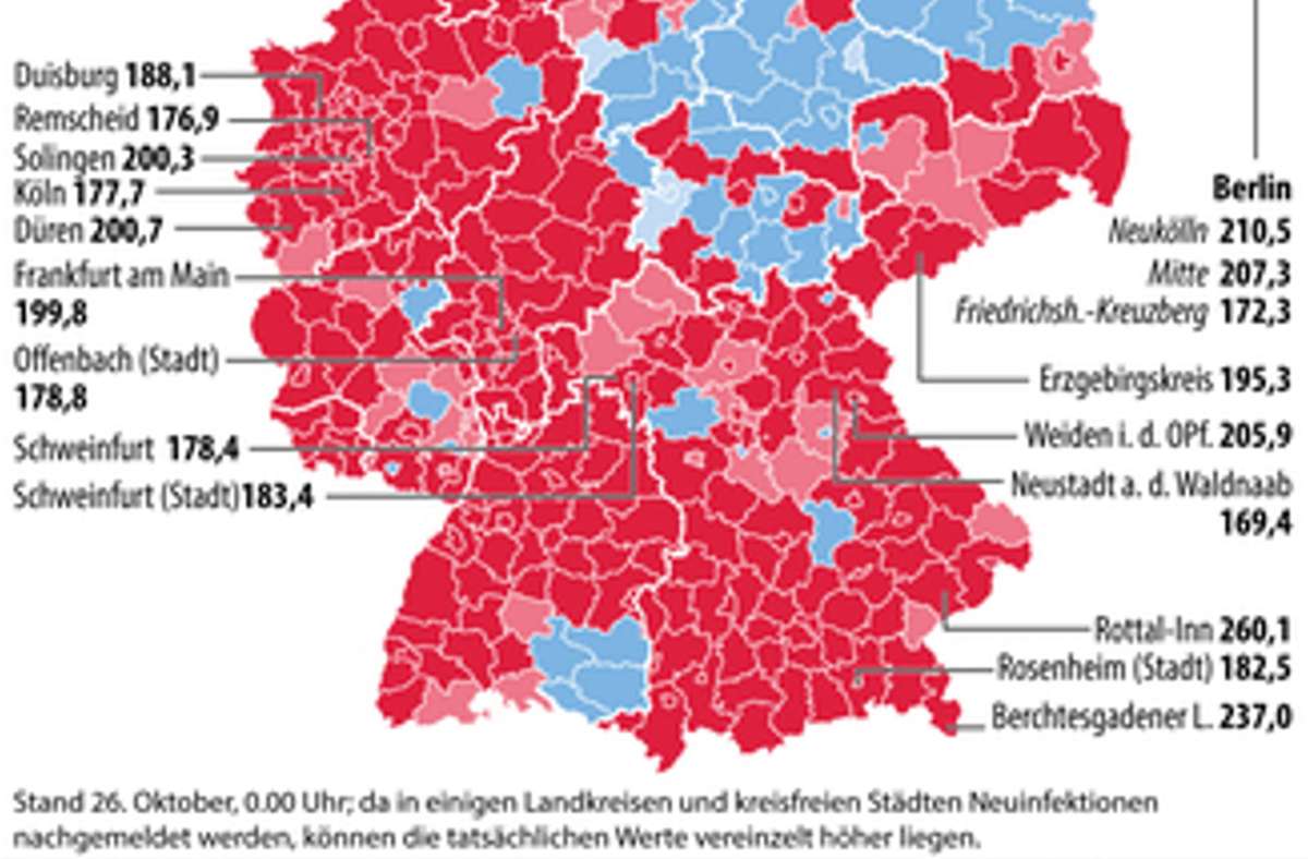 Inzidenz Baden-Württemberg Karte : Stadtkreis Baden-Baden ...