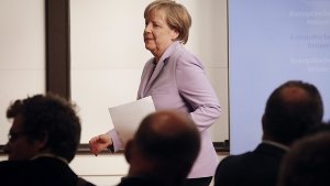 Bundeskanzlerin Angela Merkel (CDU) Foto: dpa