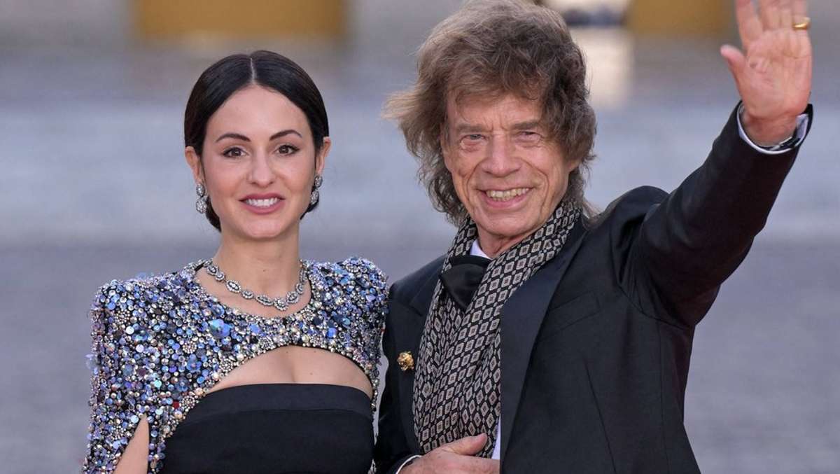 Auf Schloss Versailles: Stars um Mick Jagger beim Staatsbankett