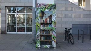 Eine Bücherzelle für den Osten der Stadt