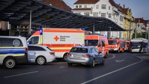 Am Esslinger Bahnhof wurde ein junger Mann von einem Zug erfasst. Foto: 7aktuell.de/Marc Gruber