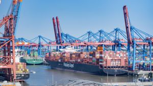 Containerterminal im Hafen Hamburg – drohen neue Staus im Welthandel? Foto: //Chris Emil Janssen