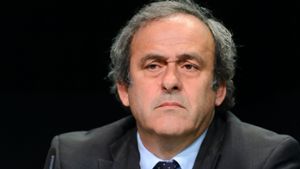 Uefa-Präsident Michel Platini Foto: AFP