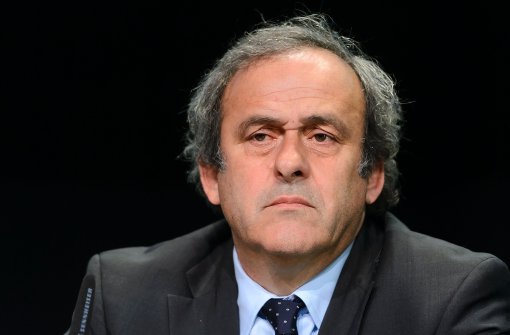 Uefa-Präsident Michel Platini Foto: AFP