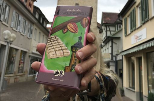 In Marbach wurde eigens eine fair gehandelte Schiller-Schokolade auf den Markt gebracht. Foto: Archiv (Oliver von Schaewen)
