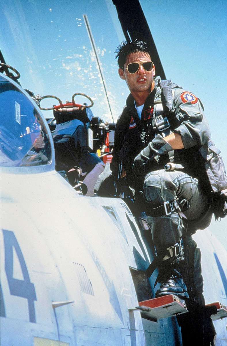 Tom Cruise in „Top Gun“ (1986)