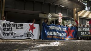 Demonstrationen für bezahlbaren Wohnraum in Stuttgart. (Symbolbild) Foto: Lichtgut/Leif Piechowski