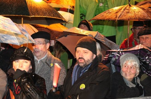 Nach einer Weihnachtspause sollen die Proteste gegen das Bahnprojekt im neuen Jahr fortgesetzt werden. Foto: Beytekin