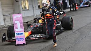 Max Verstappen hat den Großen Preis von Japan gewonnen. Foto: AFP/PHILIP FONG