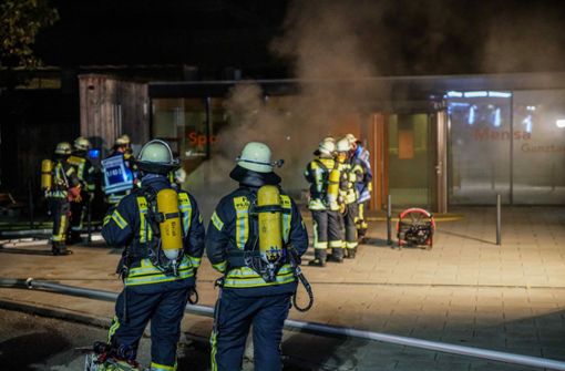 Die Feuerwehren Plüderhausen und Urbach waren im Einsatz. Foto: SDMG/Kohls