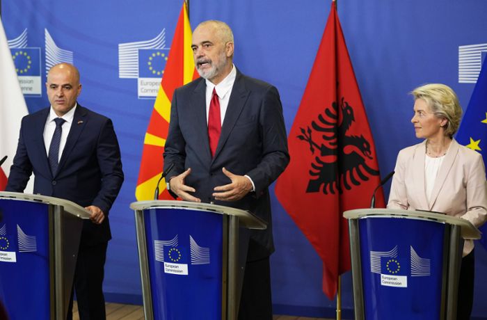 EU-Erweiterung: EU-Beitrittsgespräche mit Albanien und Nordmazedonien aufgenommen