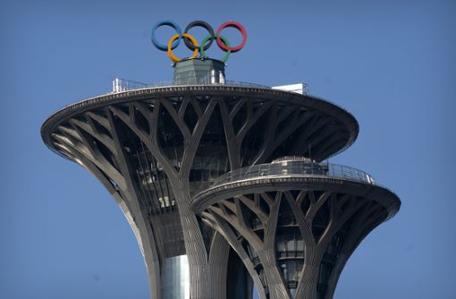 In Peking soll im Februar das Olympische Feuer brennen. Foto: dpa/Mark Schiefelbein