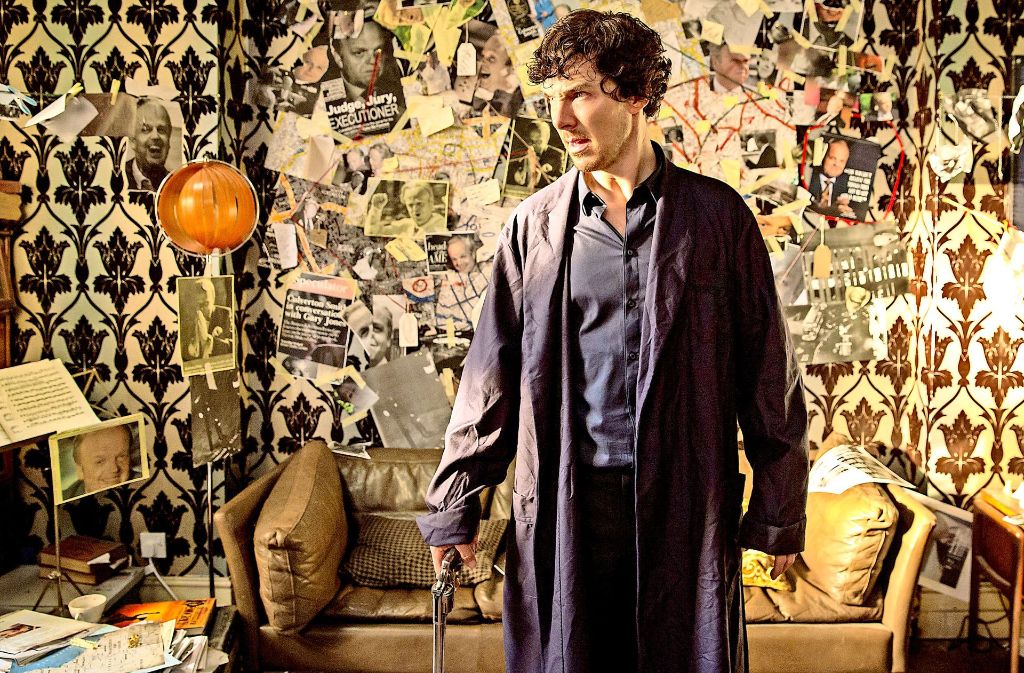 Blitzgescheit ist der von Benedict Cumberbatch gespielte Titelheld von „Sherlock“ fraglos – aber eben auch ein unberechenbarer Sonderling. Foto: ARD